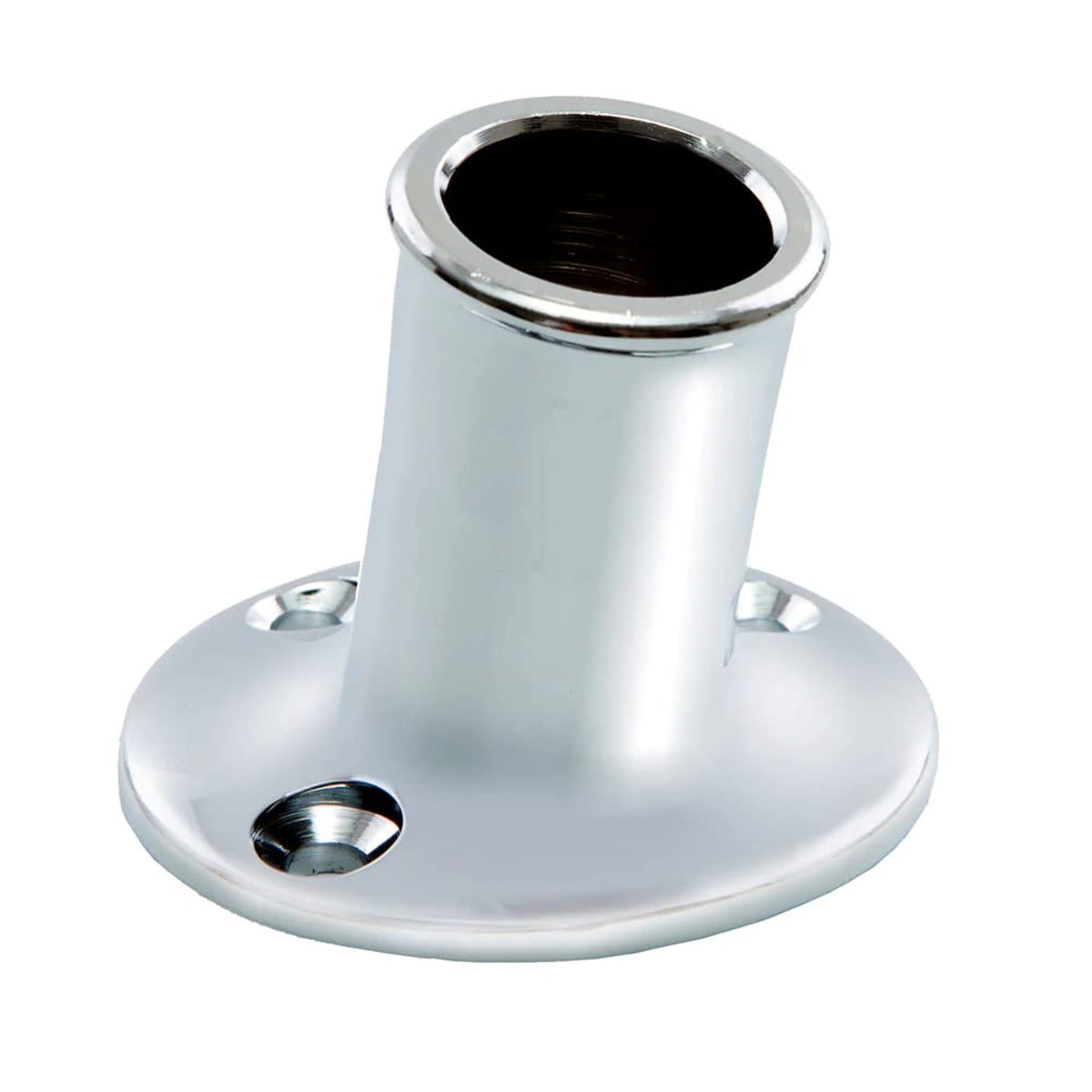 Whitecap S5001C C.P. Brass Flagpole Socket 3/4