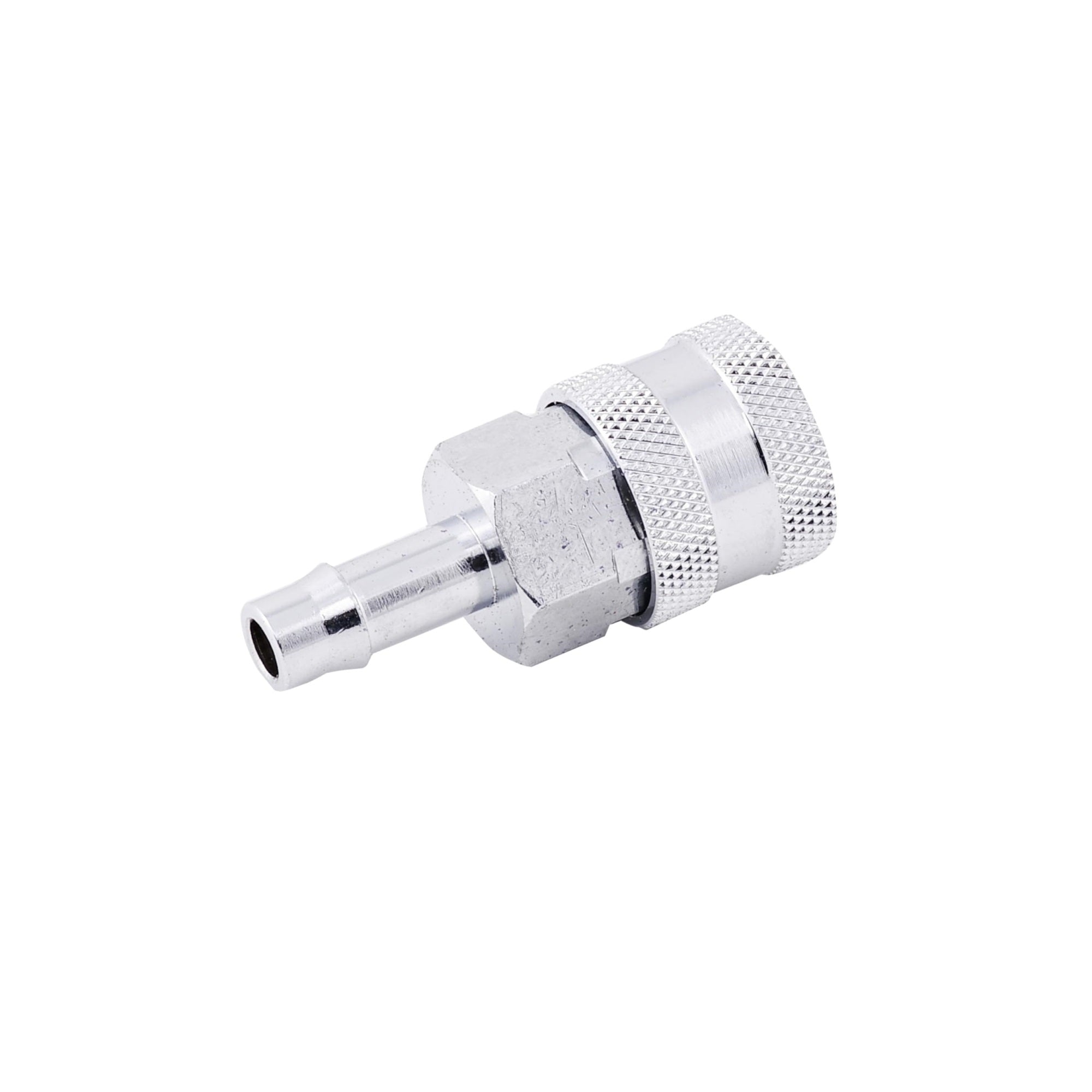 Whitecap Ind Whitecap F-7096C Chrome Plated Brass Quick Connector For Suzuki - 1/4' Barb Female (Small)