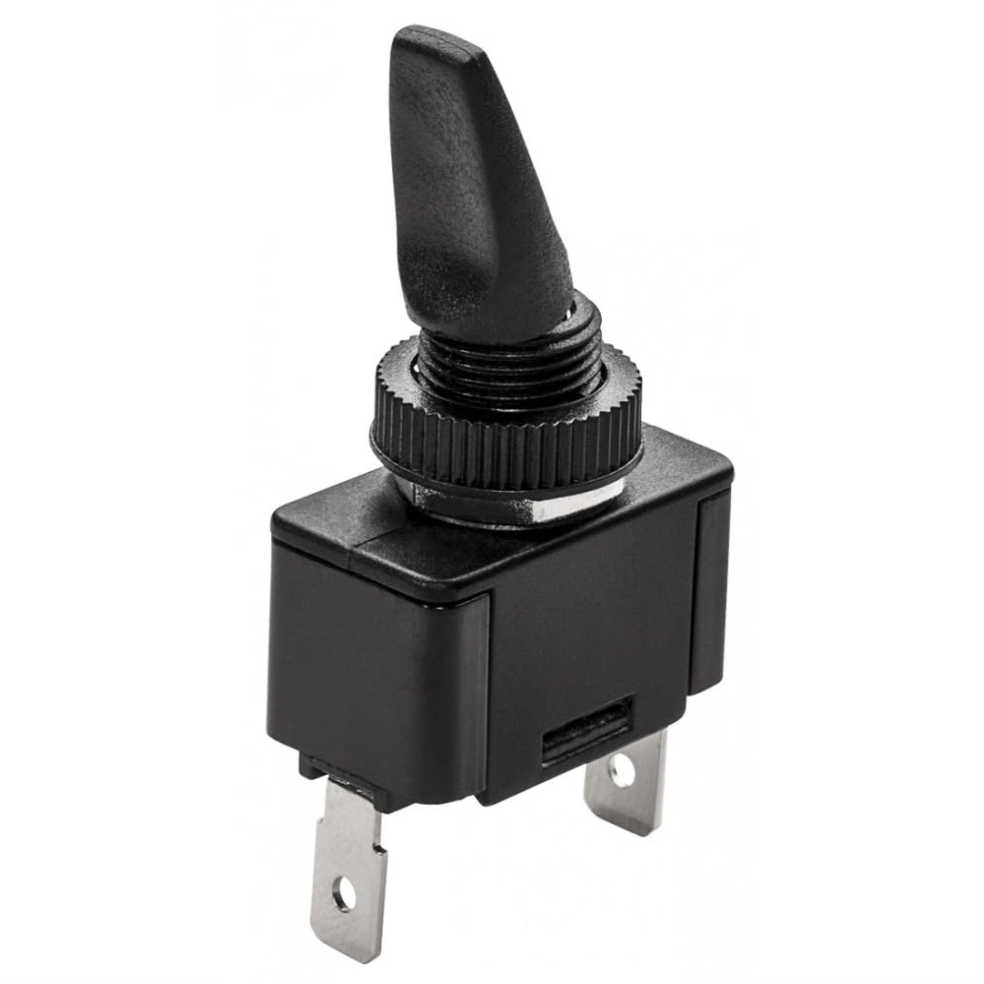 Whitecap S8080C Black Toggle Switch [Mom. On/Off/Mo