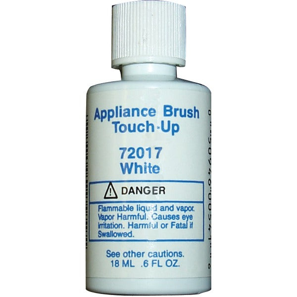 No Logo 72030 Appliance Brush-On Touch-Up Paint (White)