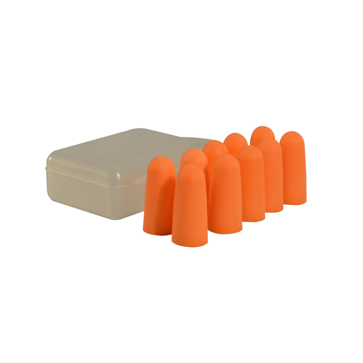 Walker'S 32Db Nrr Noise-Canceling Ansi S3.19 Passive Hearing Protection Range Shooting Hunting Work Soft Comfortable Adaptable Foam Earplugs - 5 Pairs, Orange