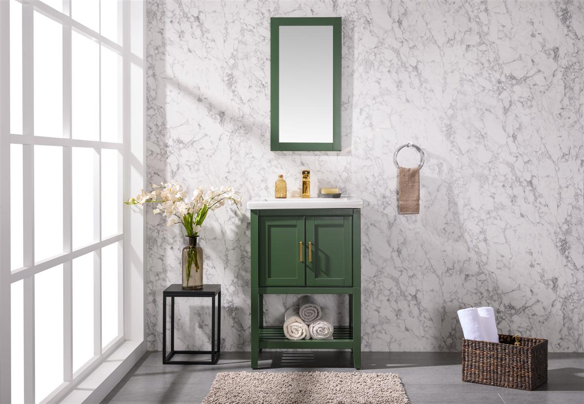 24 Kd Vogue Green Sink Vanity