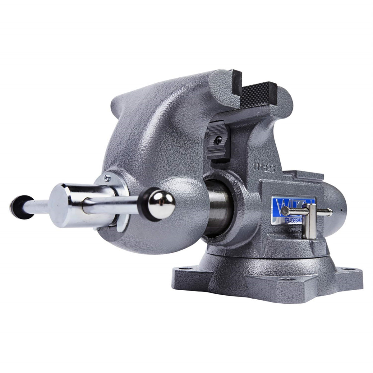 Wilton Tradesman Bench Vise, 6-1/2' Jaw Width, 6' Max Jaw Opening, 4' Throat (Model 1765)