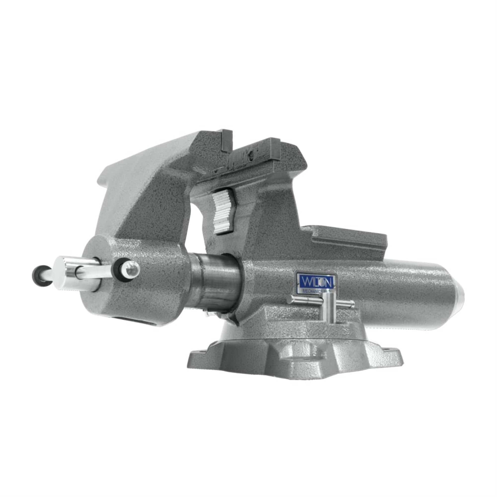 Wilton Mechanics Pro Bench Vise, 10' Jaw Width, 12' Jaw Opening, 5-1/4' Throat (Model 8100M)