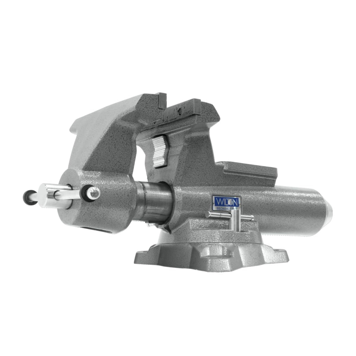 Wilton Mechanics Pro Bench Vise, 10' Jaw Width, 12' Jaw Opening, 5-1/4' Throat (Model 8100M)