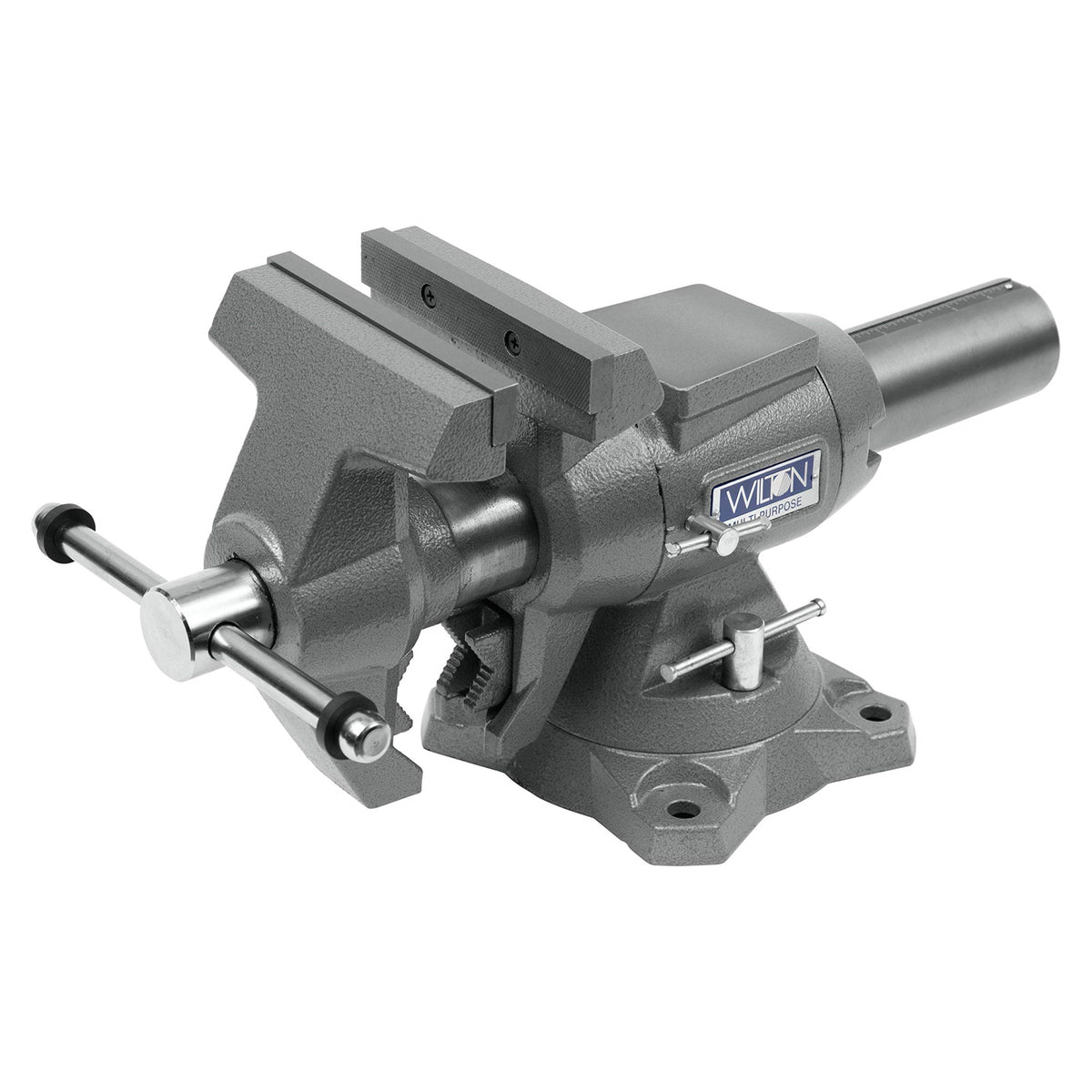 Wilton Multi-Purpose Bench Vise, 6-1/2' Jaw Width, 6-1/4' Jaw Opening, 3-1/4' Throat (Model 650P)