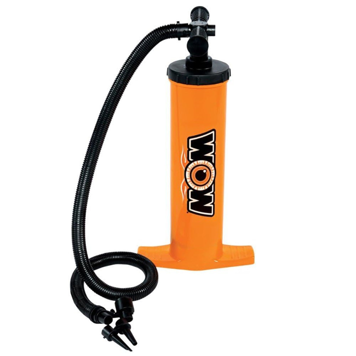 Wow Sports Manual Air Pump For Inflatables, 4 Universal Adapters Included