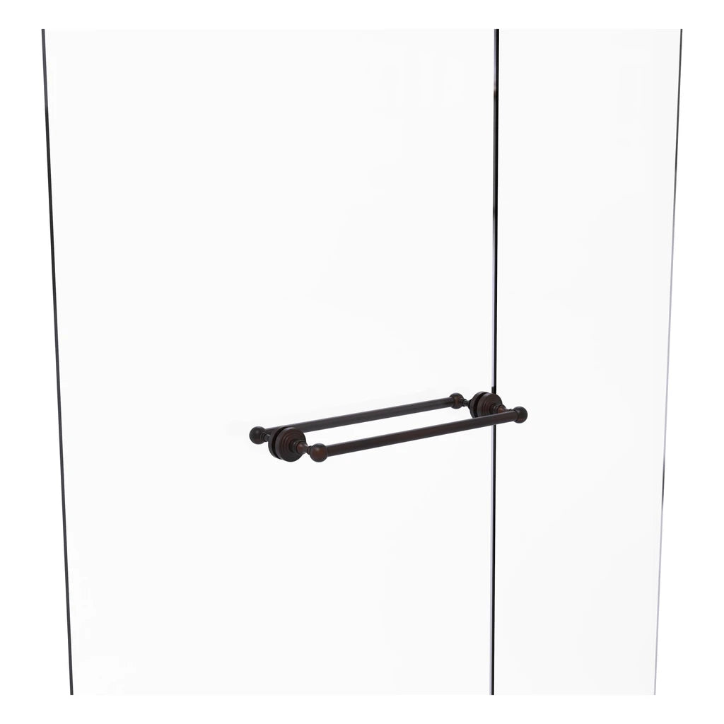 Waverly Place Collection 24 Inch Back to Back Shower Door Towel Bar - WP-41-BB-24-VB