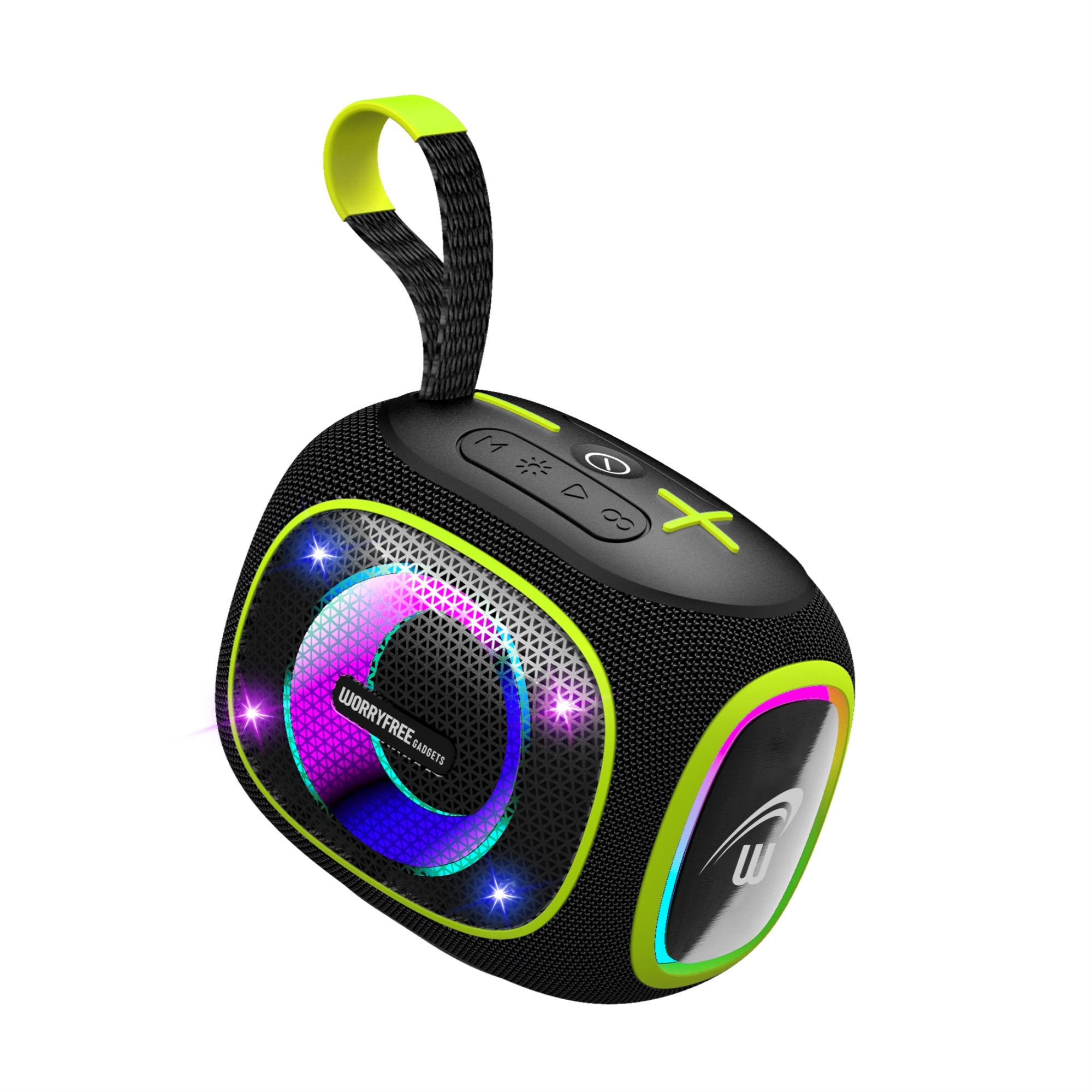 Party Box Mini 10W Wireless Bluetooth Speaker, Black