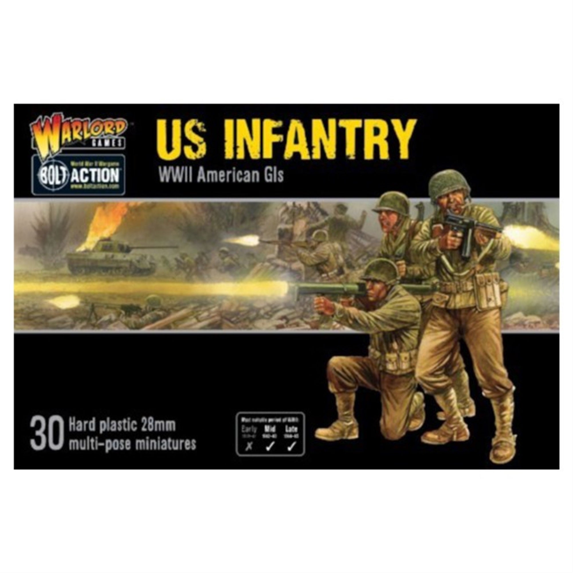 Ba: Us Infantry Box (Plastic)