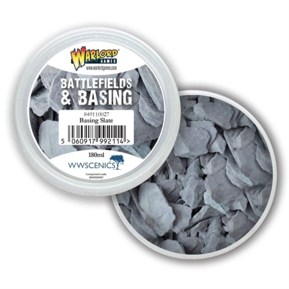 Battlefields & Basing: Basing Slate 180Ml