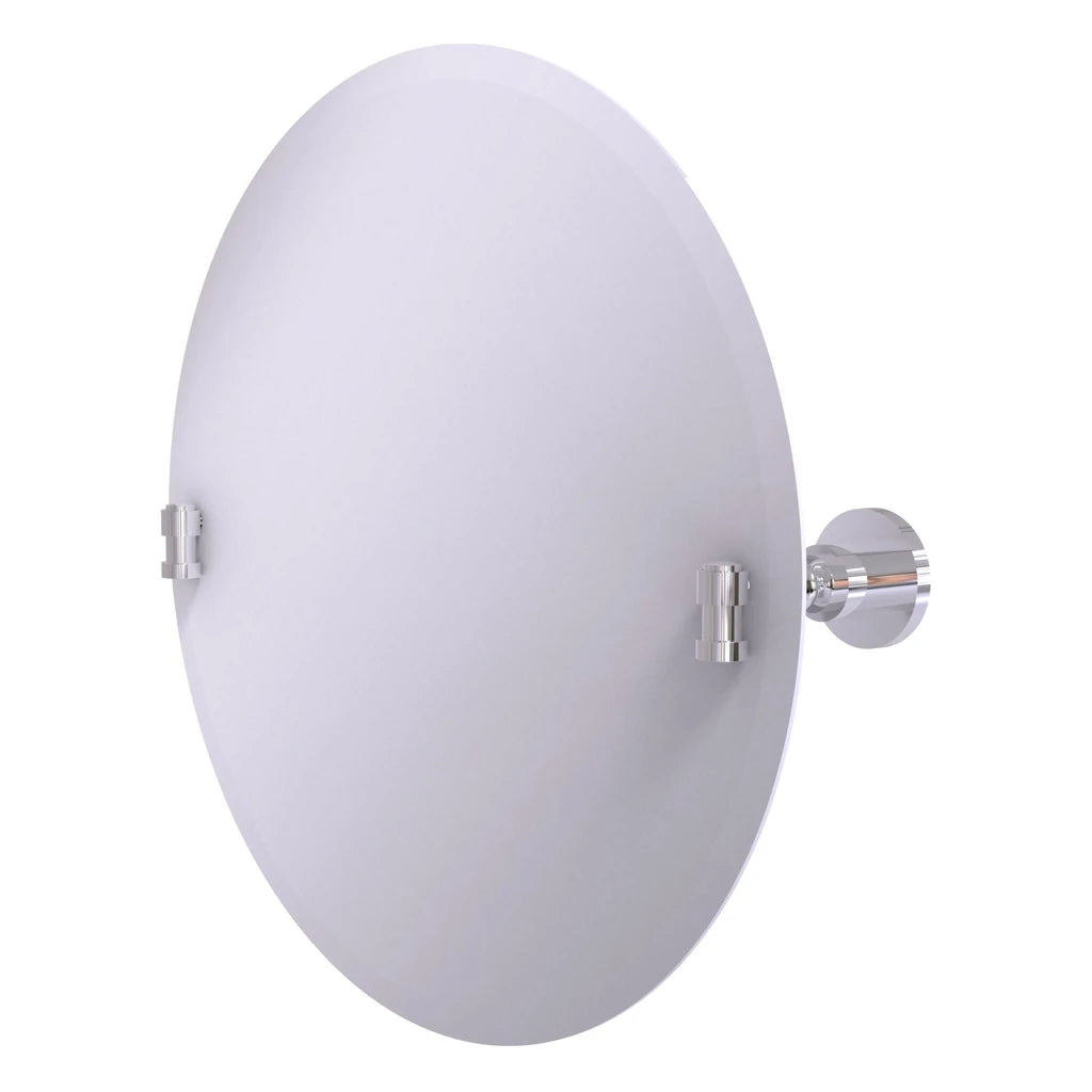 Frameless Round Tilt Mirror with Beveled Edge - WS-90-PC