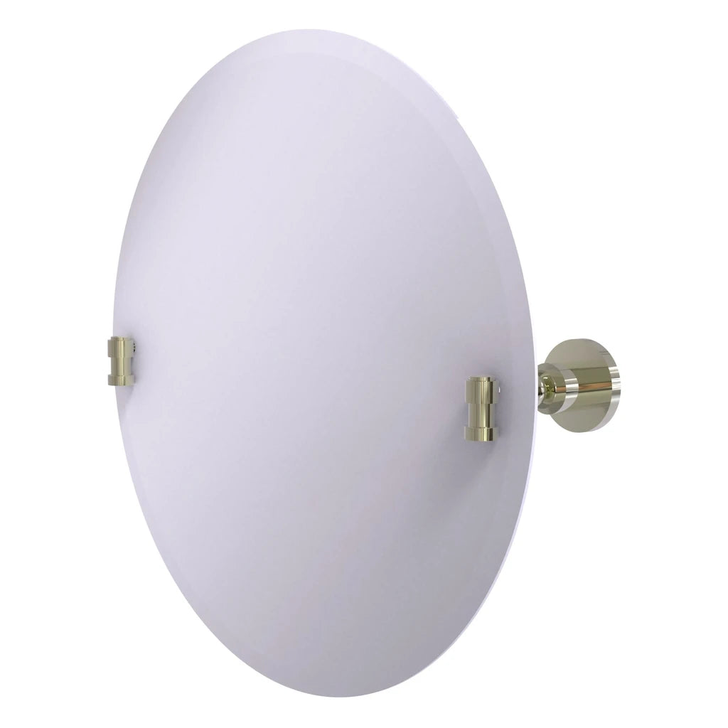 Frameless Round Tilt Mirror with Beveled Edge - WS-90-PNI