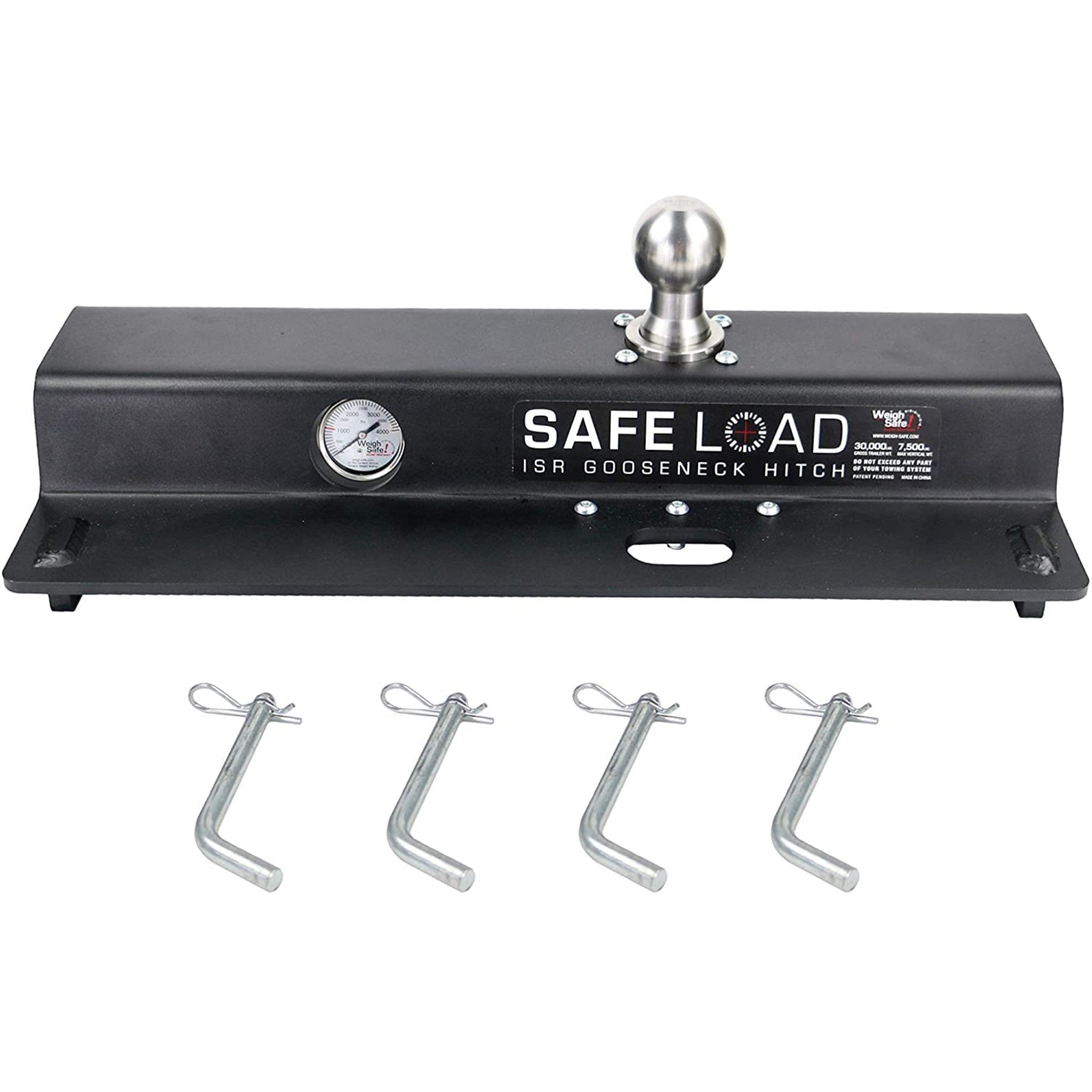 Weight Safe Wsisr Above-Bed Industry Standard Rail Gooseneck. (30K Gtwr) Gooseneck Rail Mount
