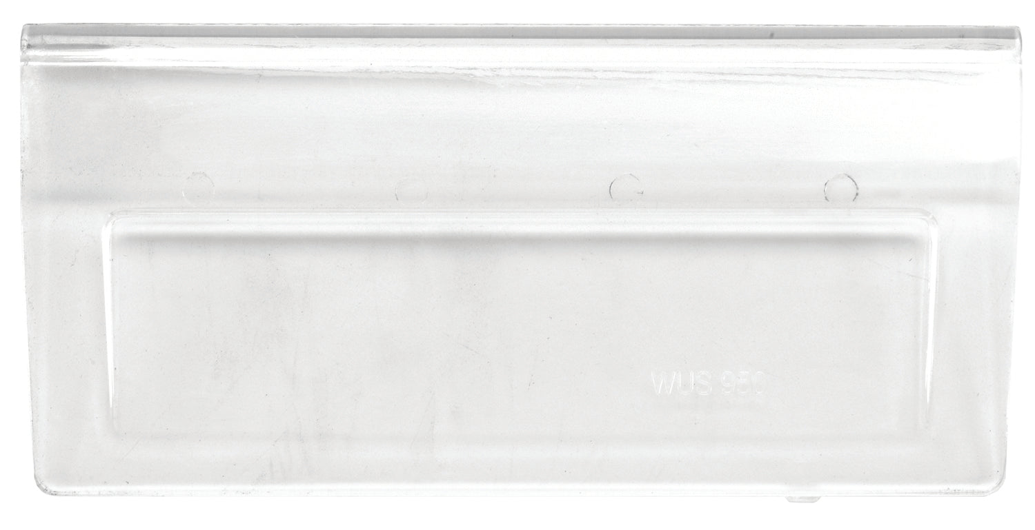 Clear Window, for QUS970, Made in USA (priced per each, 6 each per carton)