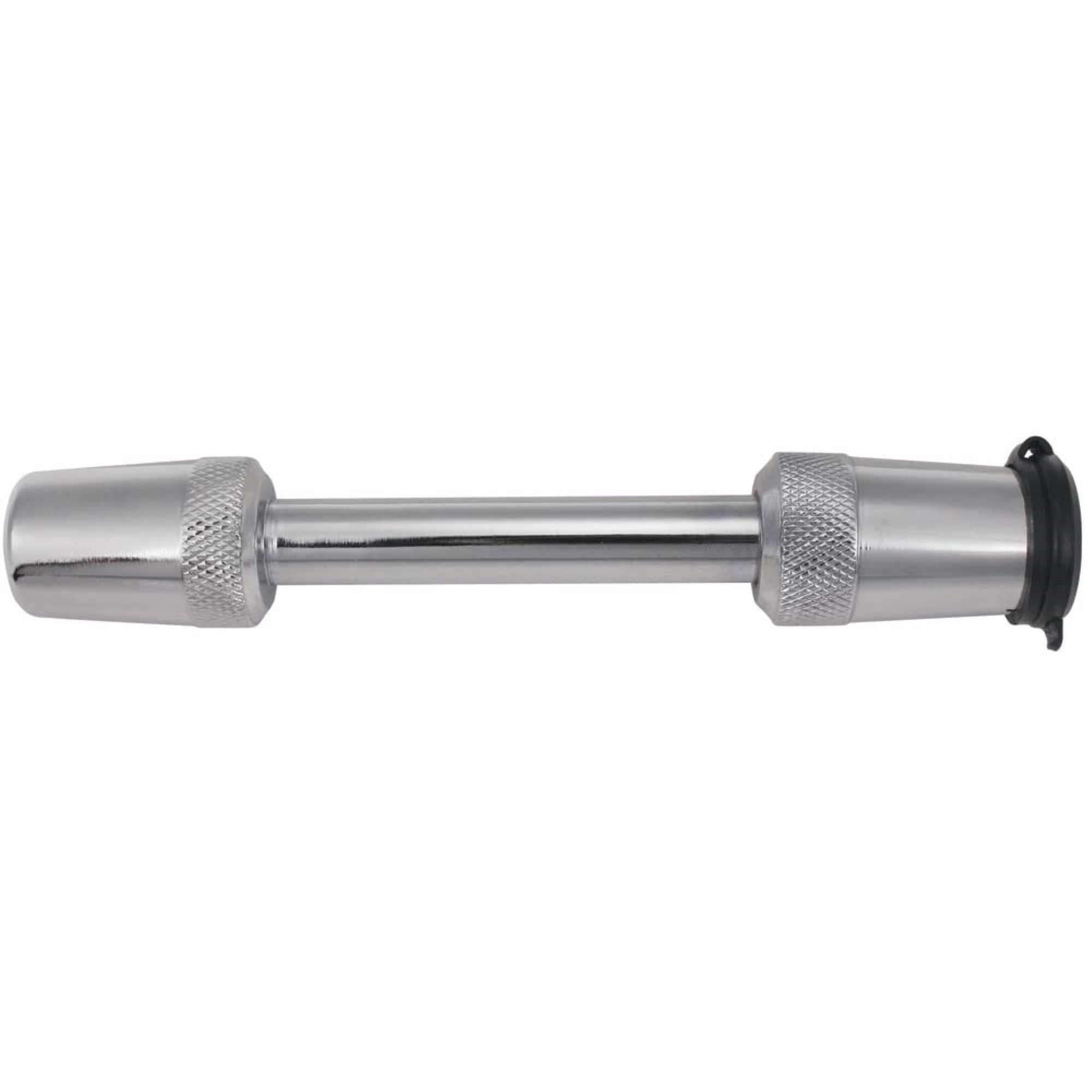 Trimax T5 Premium Chromed Forged Steel 5/8' Class V Extended Receiver Lock (3 1/2' Span), Silver