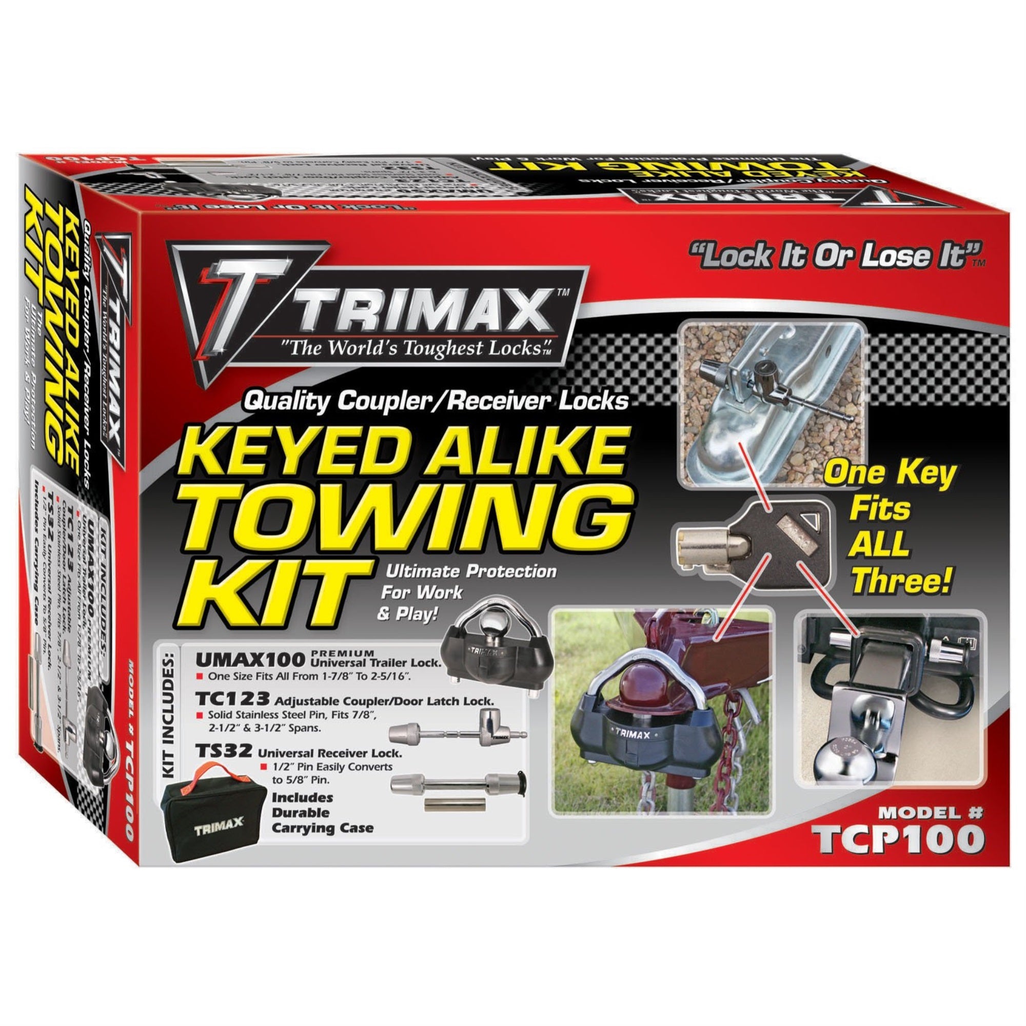 Trimax Tcp100 Keyed Alike Combo Pack