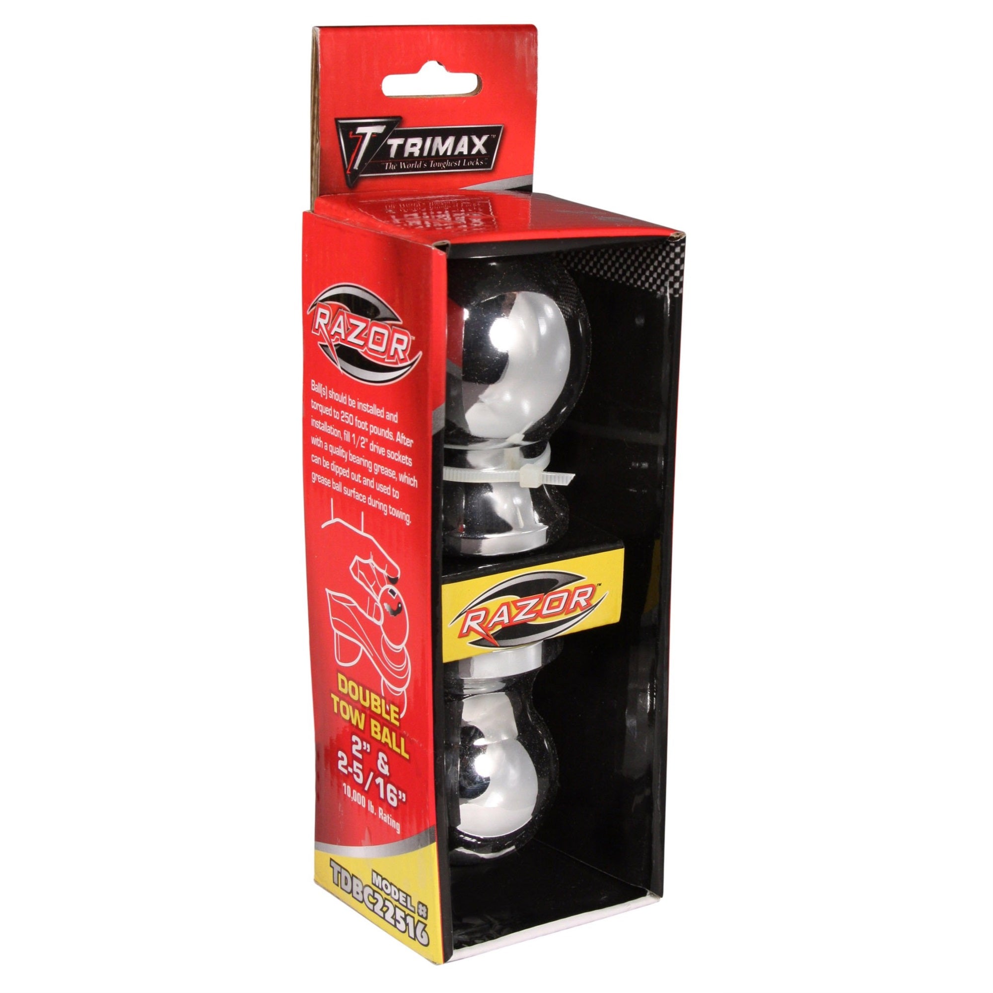 2 & 2-5/16 Double Tow Ball