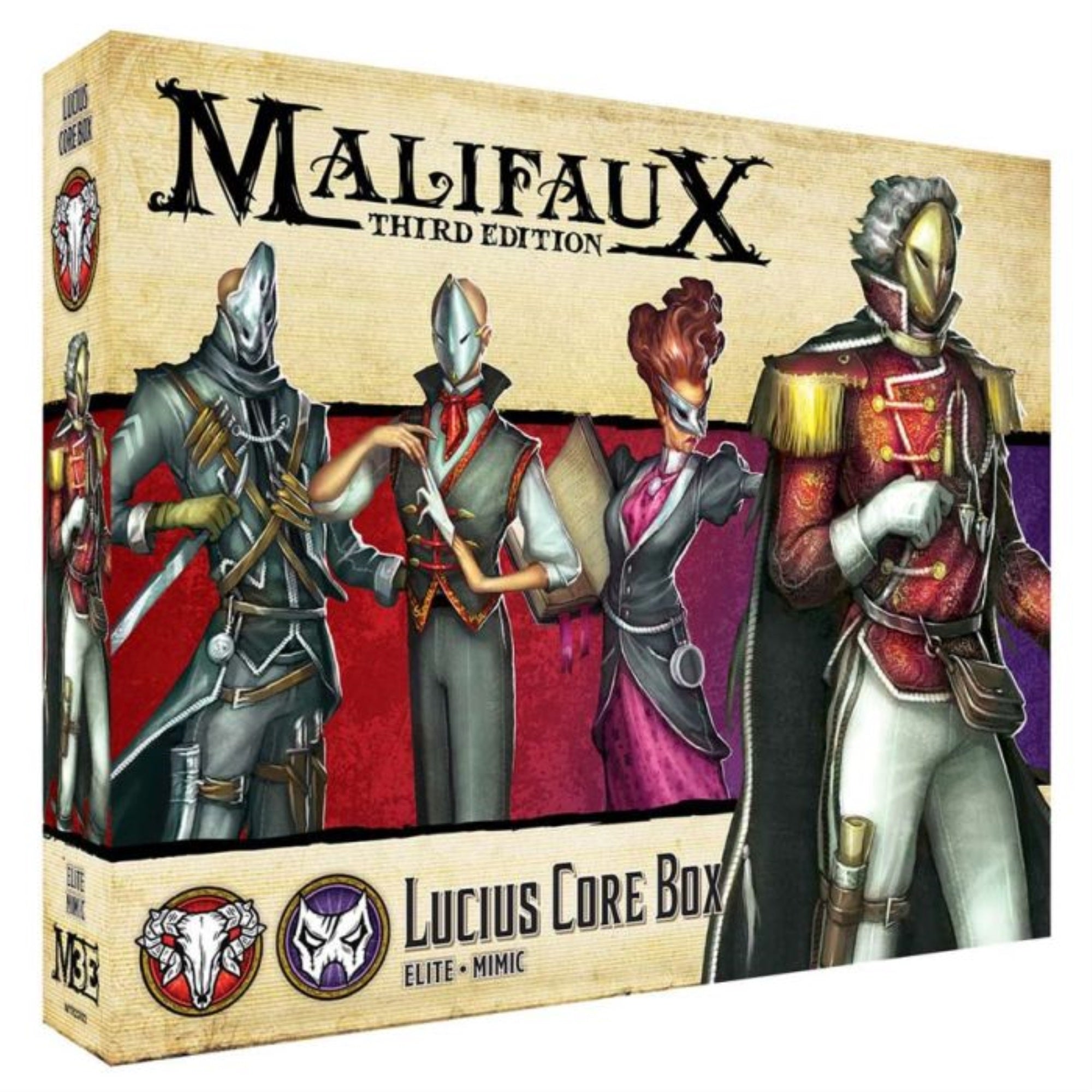 Malifaux 3Rd Edition: Guild: Lucius Core Box