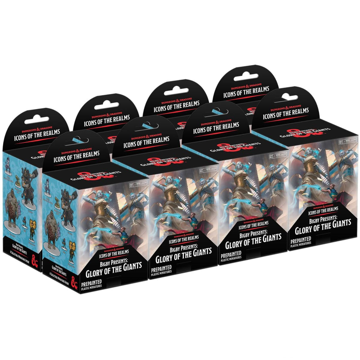 D&D: Icons Of The Realms: Bigby Presents: Glory Of The Giants Set 27 Booster Brick (8)