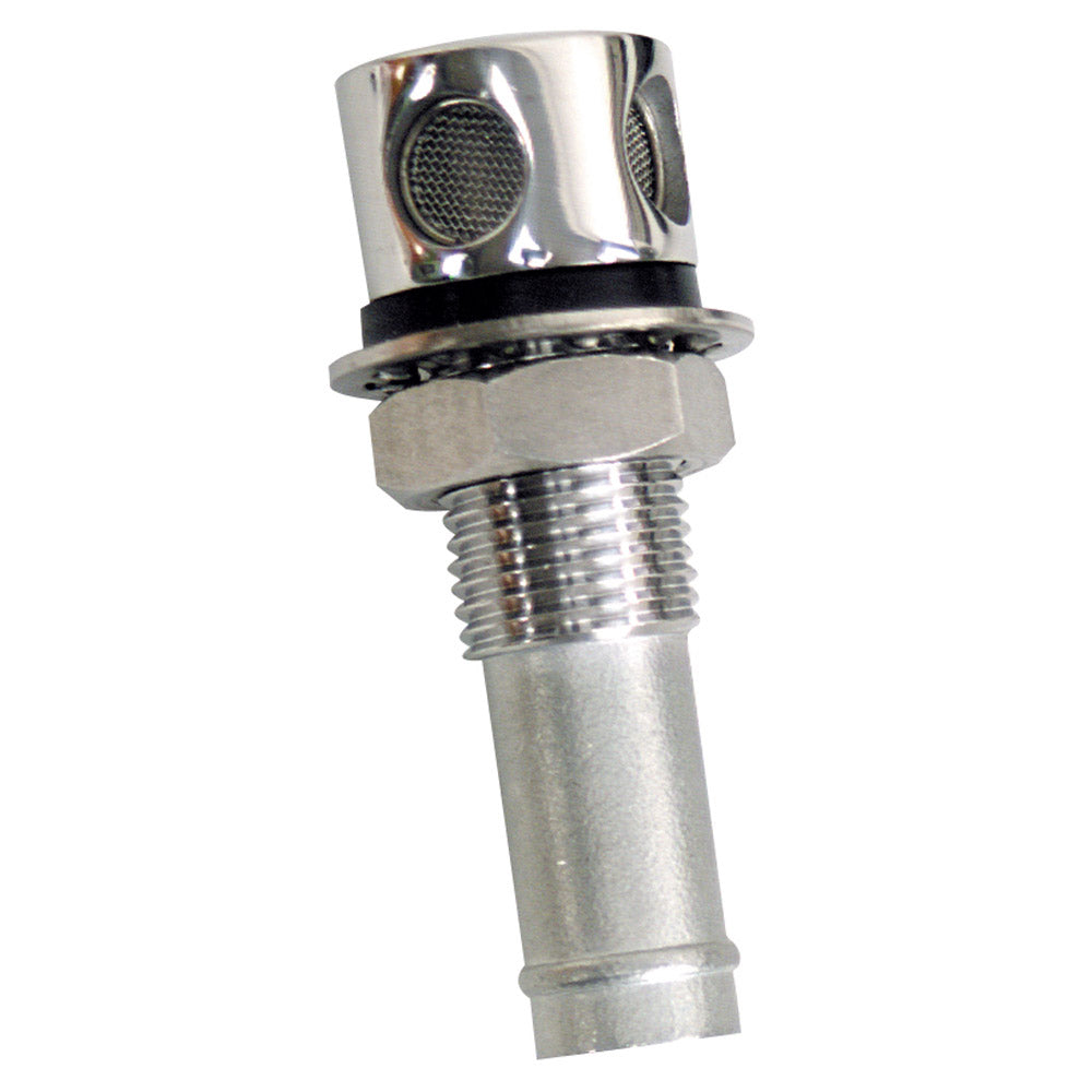 Whitecap Fuel Vent Round Head Straight Shaft 5/8' Hose