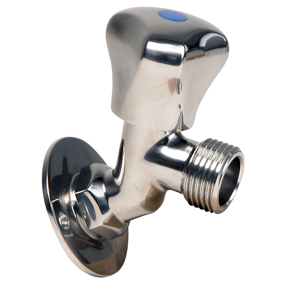 Whitecap S.S. Faucet 2-3/16' Base 3-3/16' Dpeth