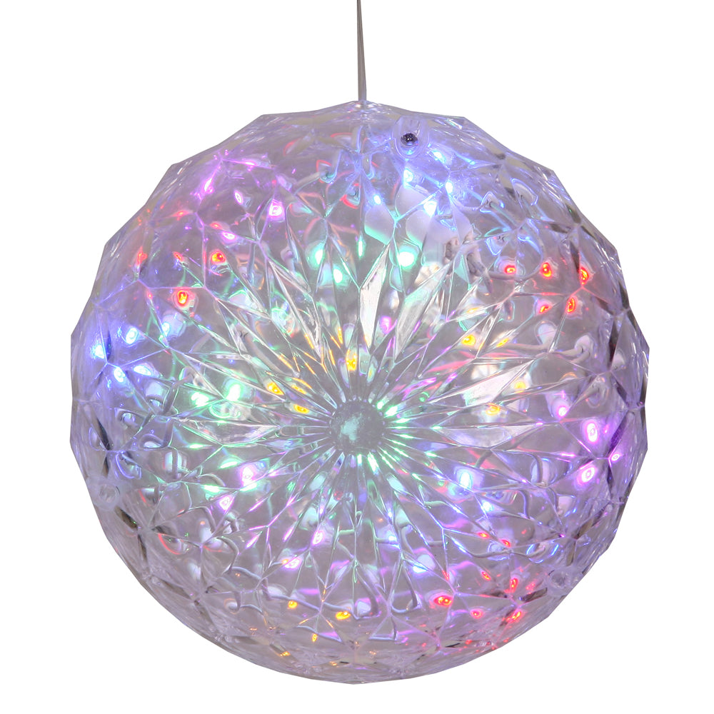Vickerman 30Lt X 6″ LED Multi Crystal Ball Outdoor - X106600