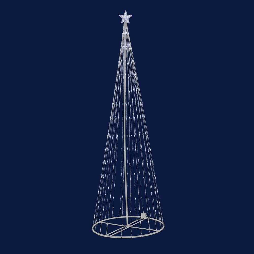 Vickerman 4' x 24″ LED 152 WmWht Light Show Tree - X146341