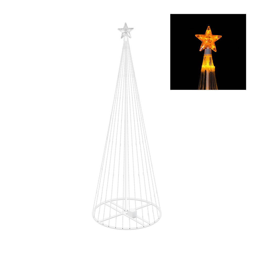 Vickerman 4' x 24″ LED 152 Gold Light Show Tree - X146347