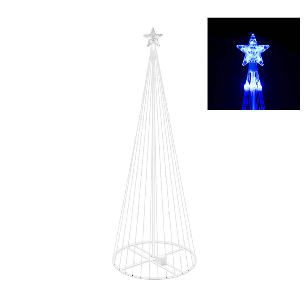 Vickerman 9' x 36″ LED 344 Blue Lght Show Tree - X146382