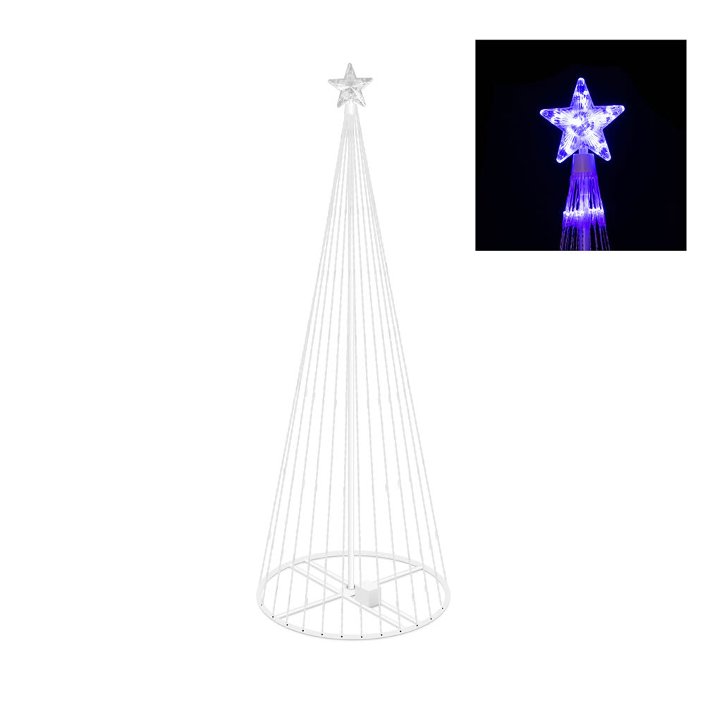 Vickerman 9' x 36″ LED 344 Purple Light Show Tree - X146386