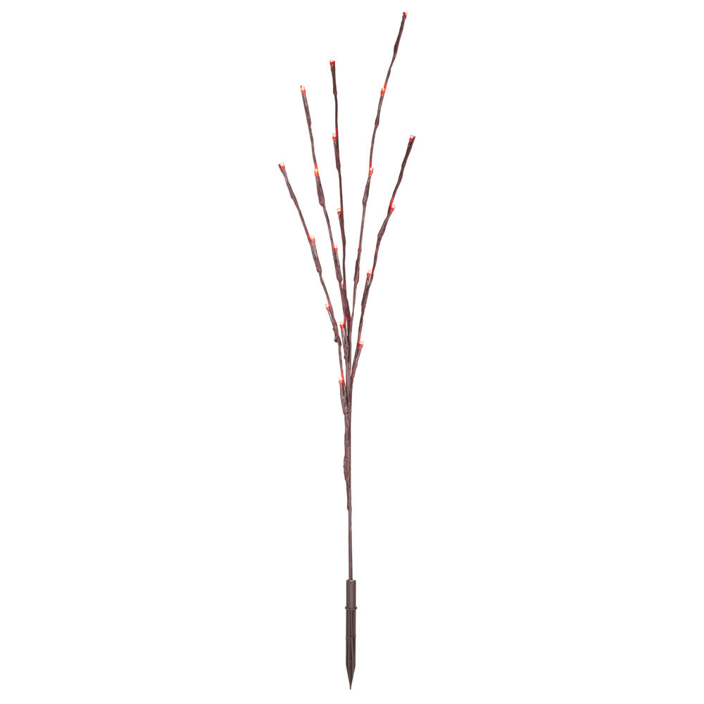 Vickerman 60Lt 3Pc 36″ LED Red WA Bw Twig Lts - X15B603