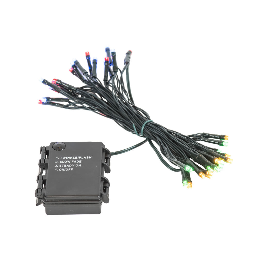 Vickerman 35Lt BO Multi/Gw LED Outdoor Timer Set - X16G235