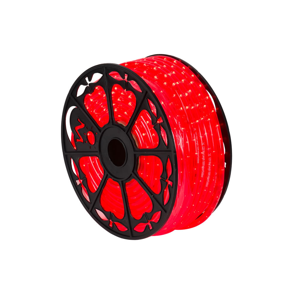 Vickerman 150' x .5” Red LED Rope Light 120V - X171503
