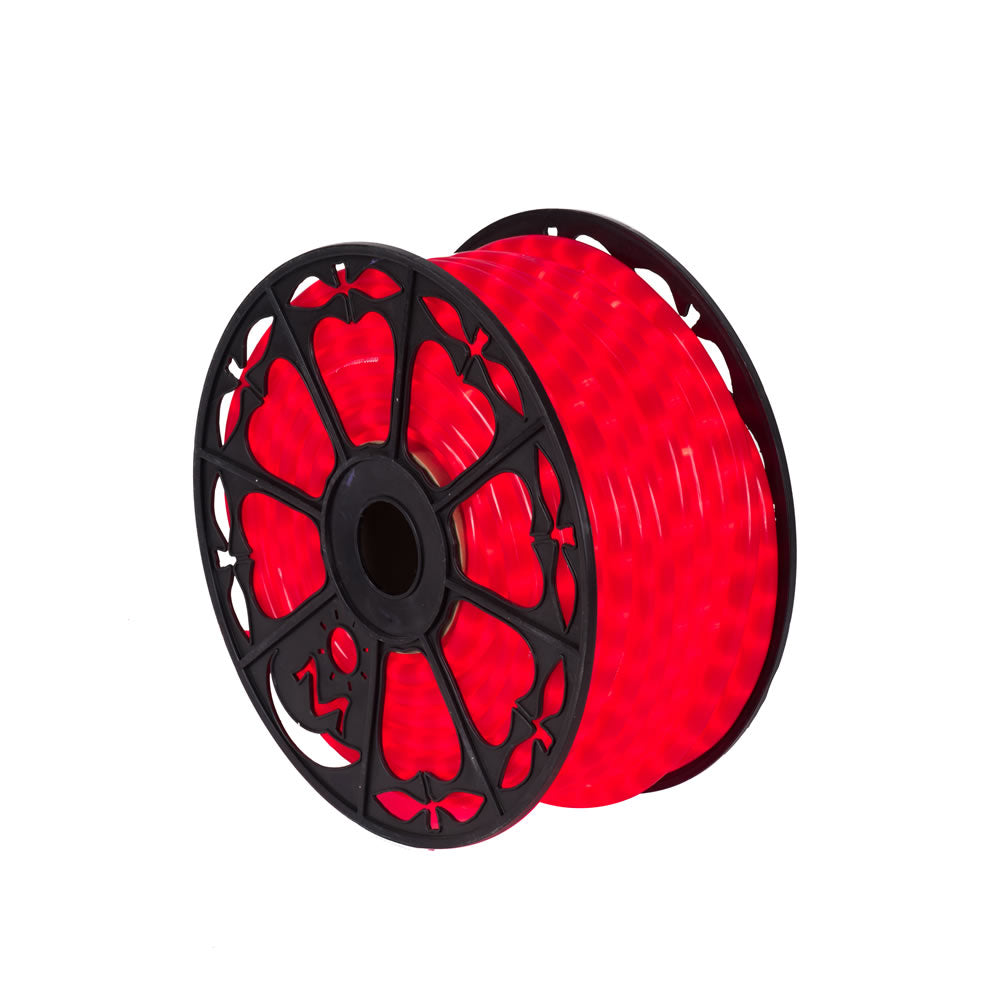 Vickerman 150' x.5” Fluorescent Red LED Rope Light - X171523