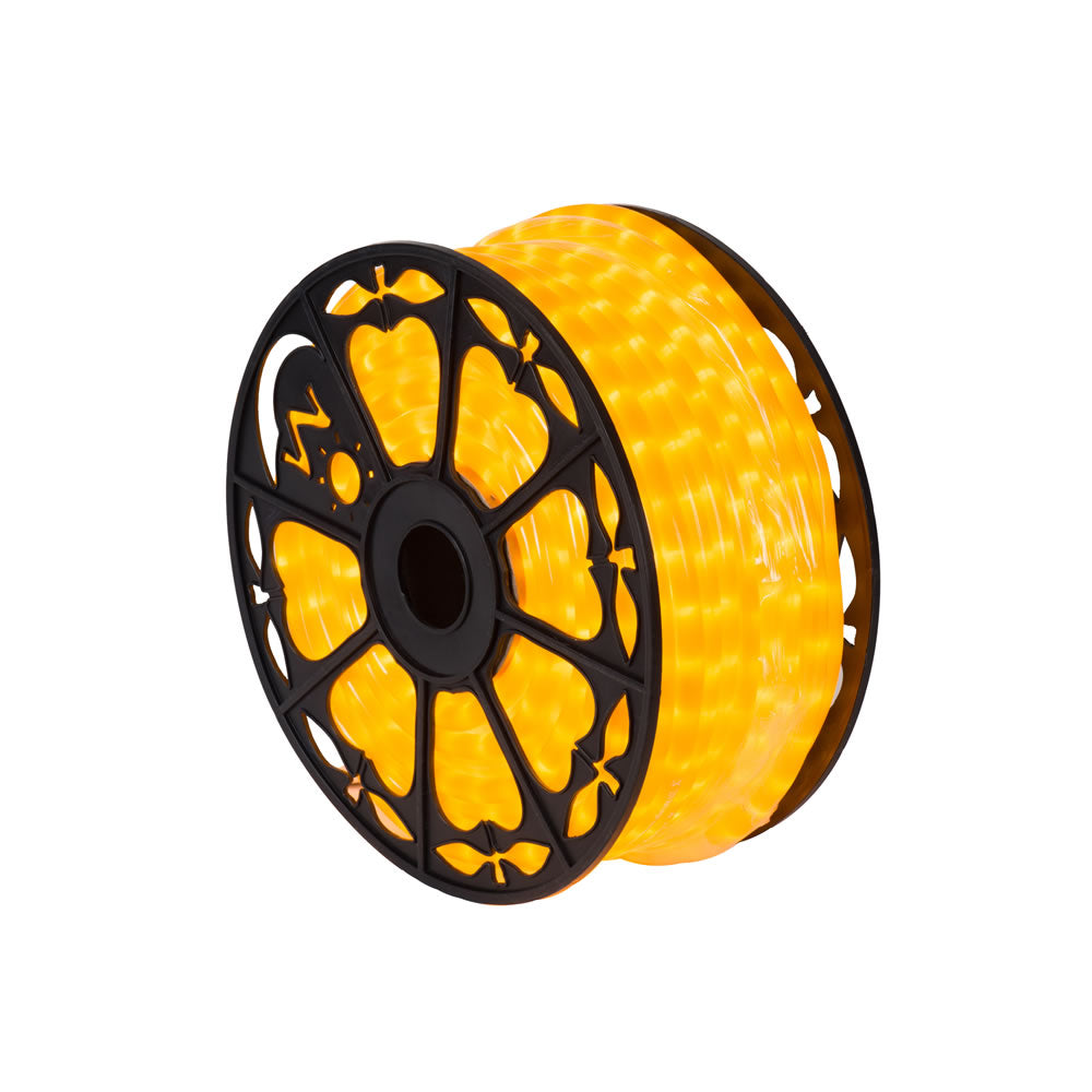 Vickerman 150' x.5” Fluorescent Yellow LED Rope Lt - X171527