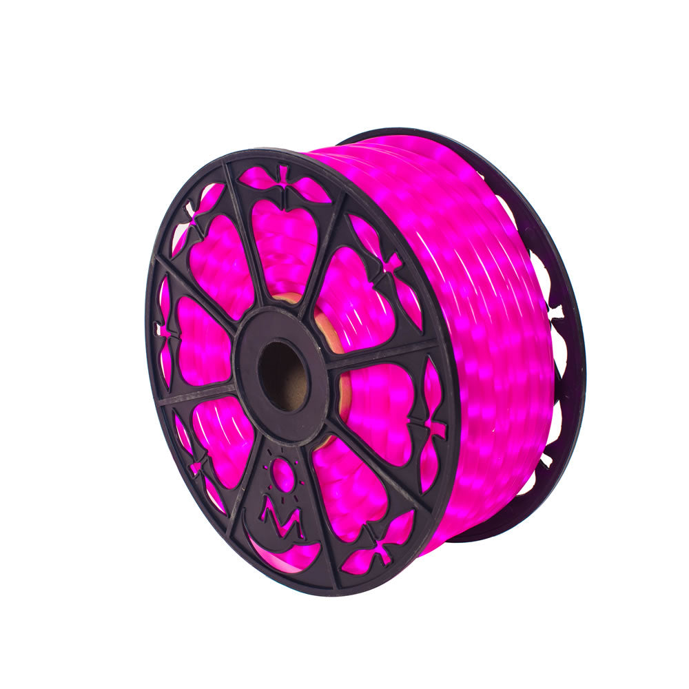 Vickerman 150' x .5” Fluorescent Pink LED Rope Lt - X171529