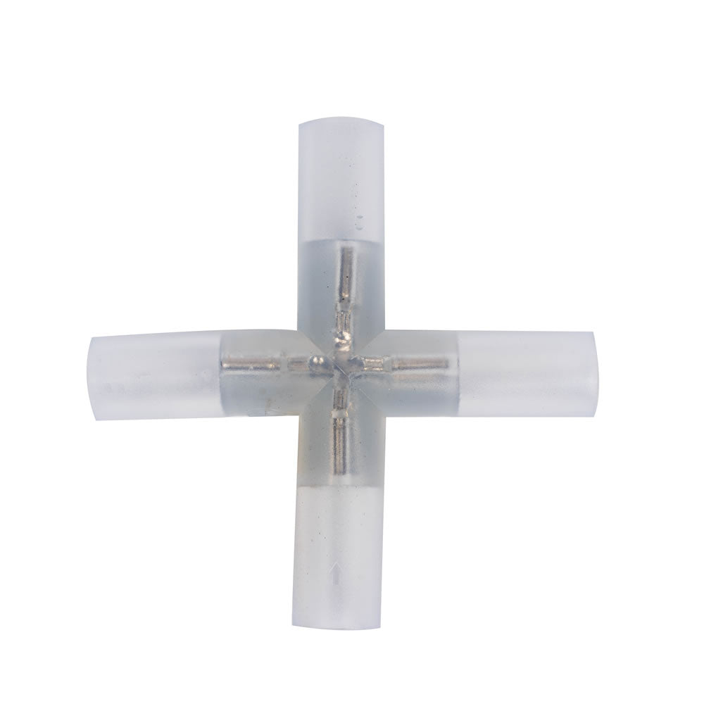 Vickerman .5” Rope Light Cross-Connector 6/Bag - X171562
