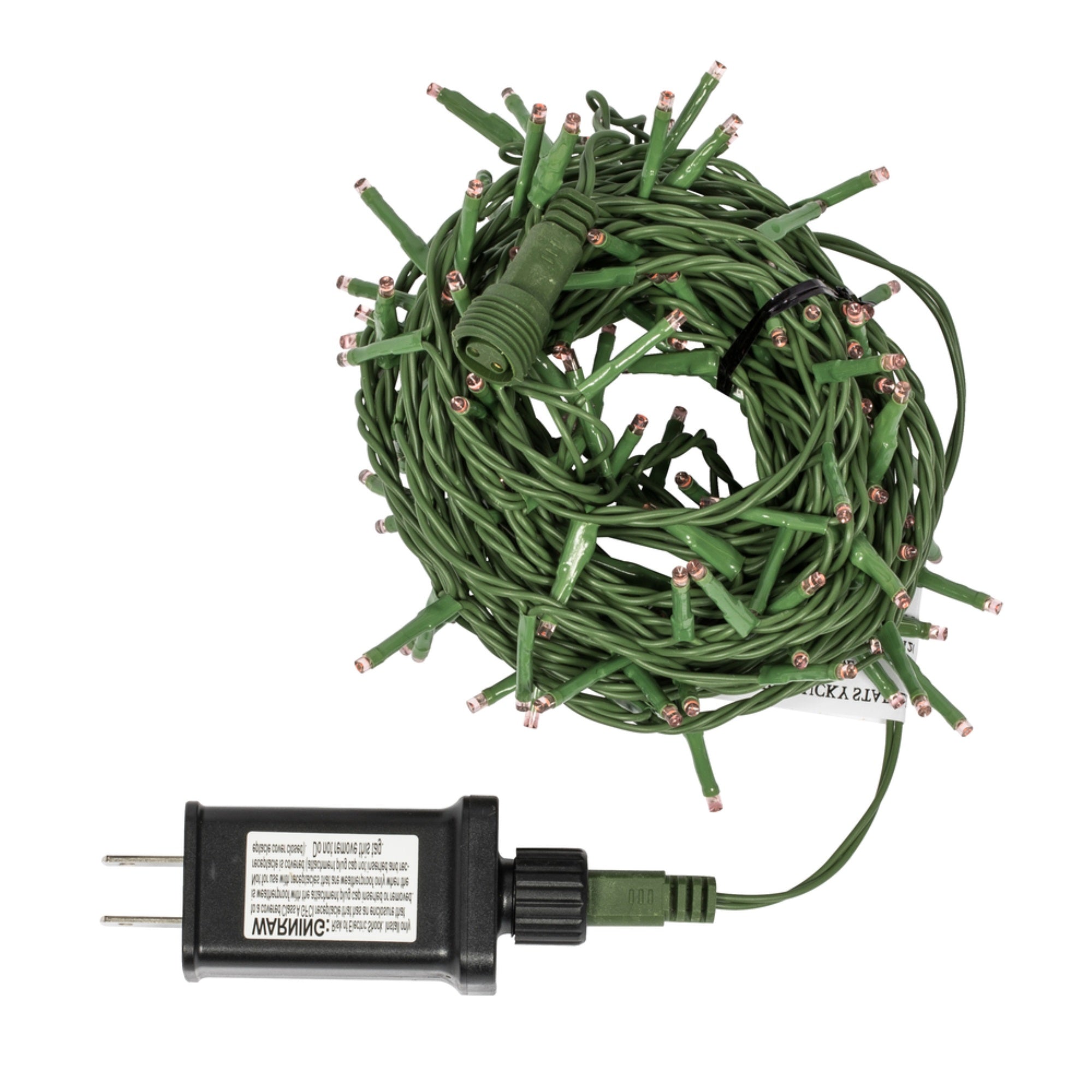 144Lt LED Red Cluster Set Gw E-C 24'L