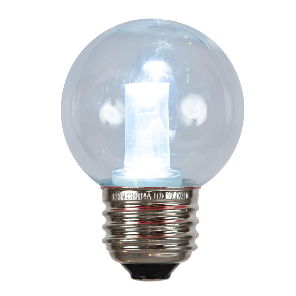Vickerman G50 COOL WHITE TUBE LED E26 BULB 10/BAG - X17G5005