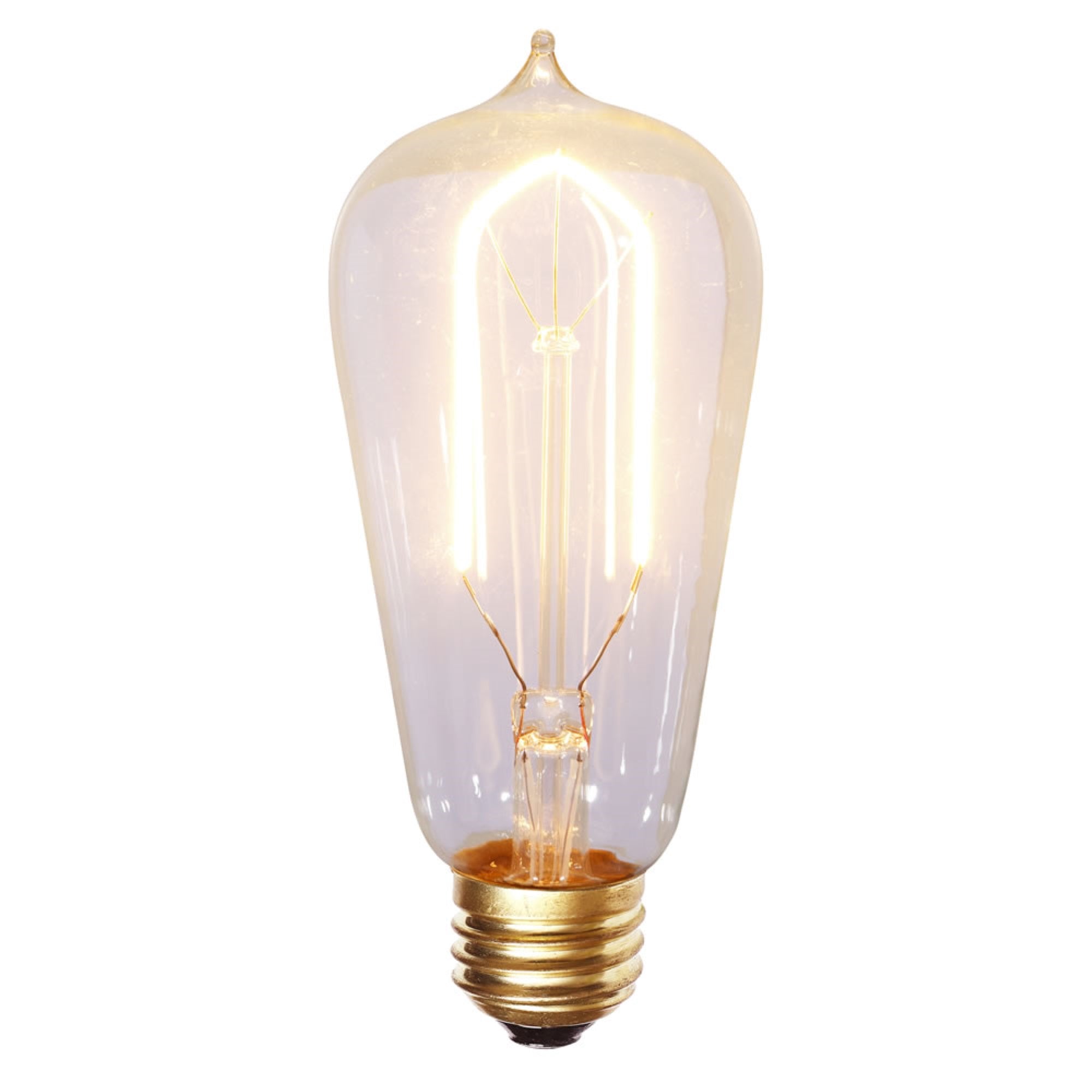 ST58 Warm White LED Filament E26 Bulb