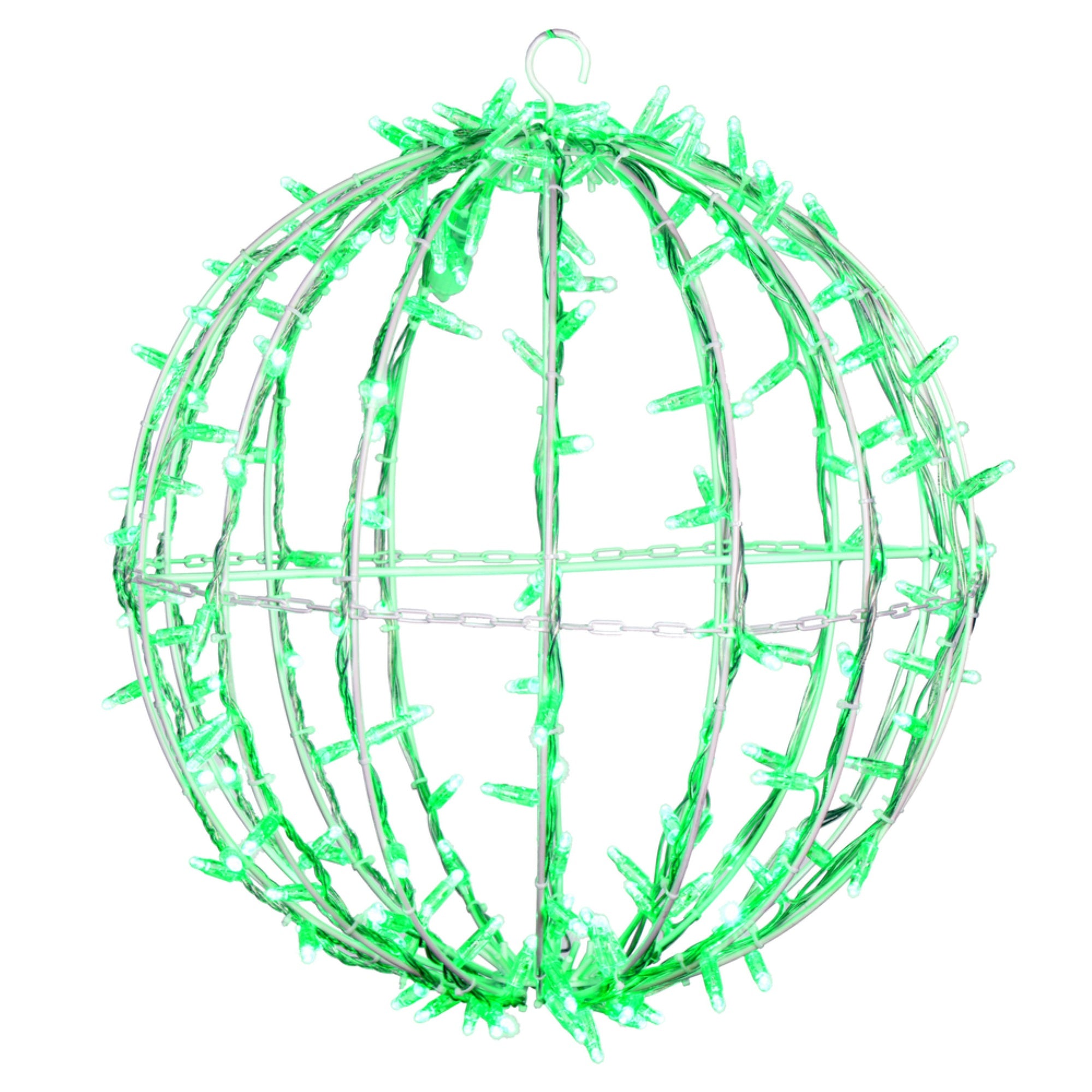 180Lt x 20” Green Jumbo Led Sphere