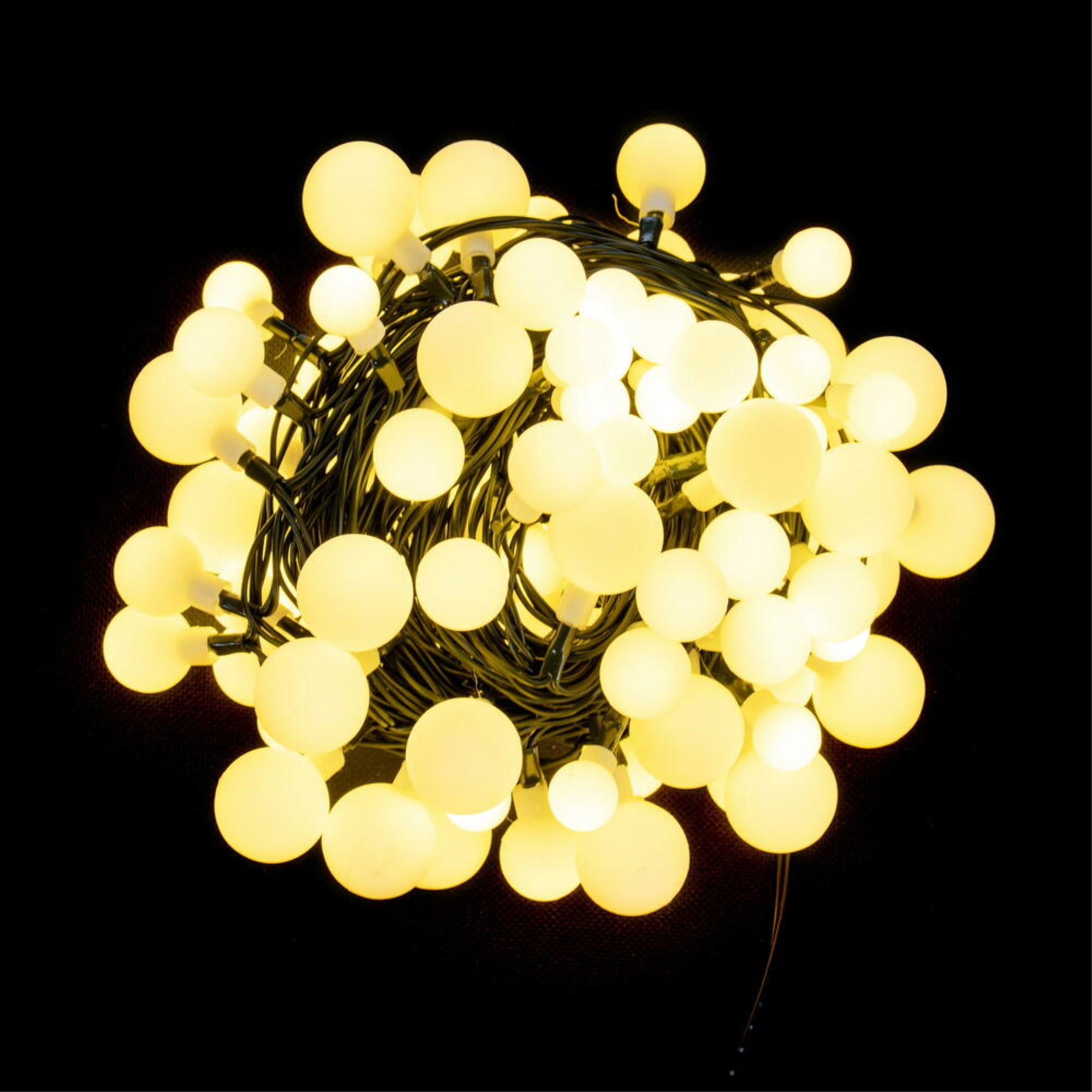 100Lt Ww Led 3 Cherry Set Gw 3Sp 28'L