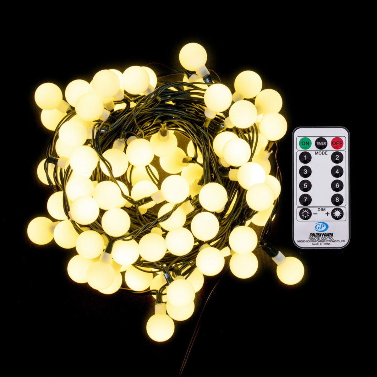 100Lt Ww Led Cherry Set 8F Gw 3Sp 28'L