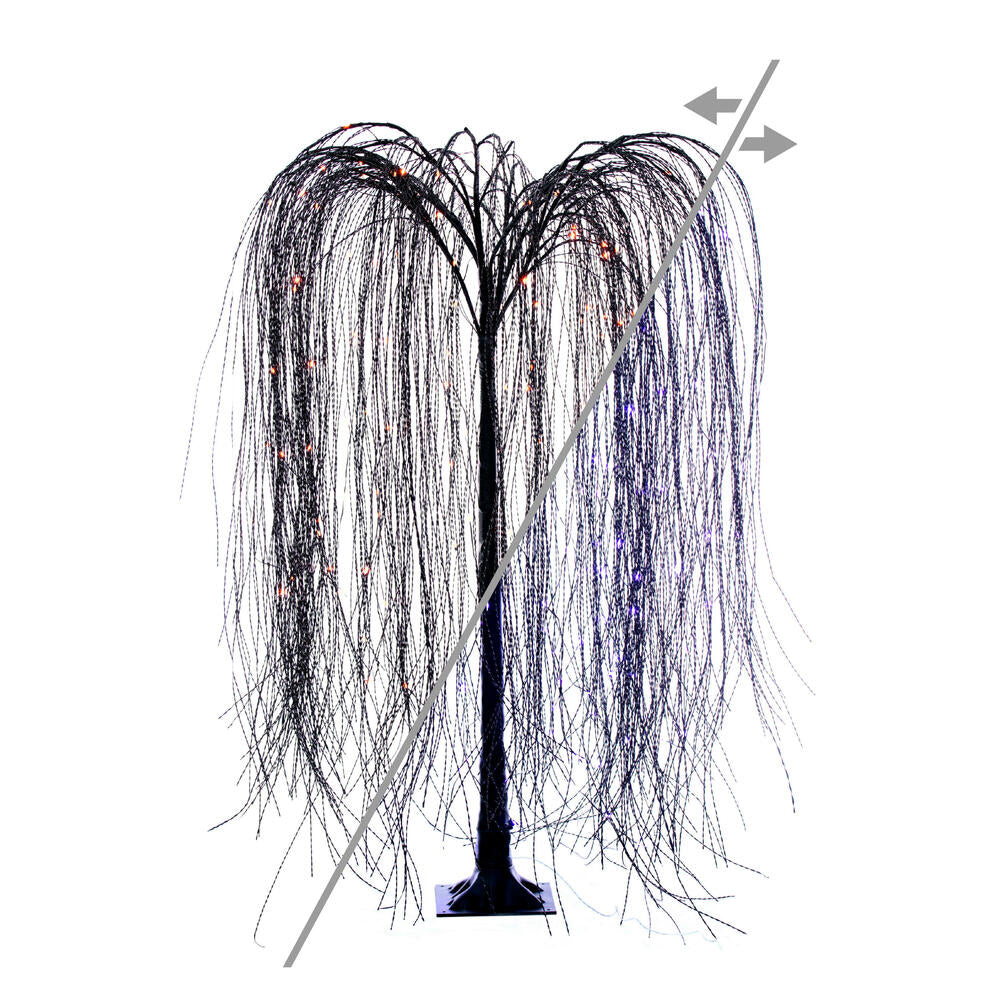 4' Willow Twig Tree 170 Purple/Orange Lt