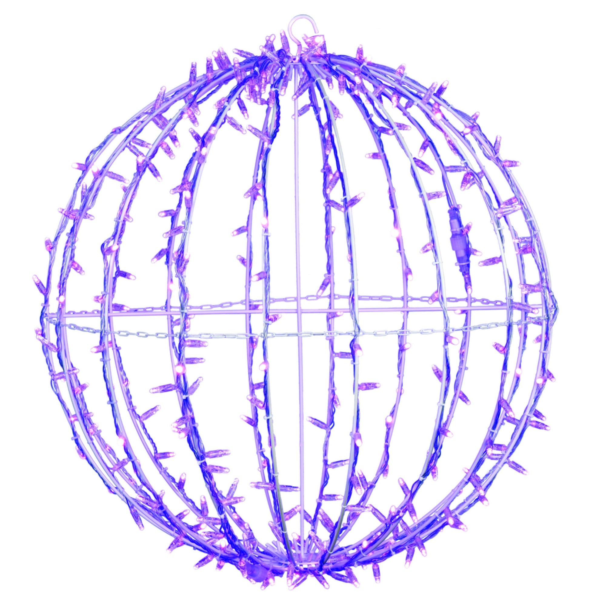 324Lt x 30” Purple Twinkle Led Sphere