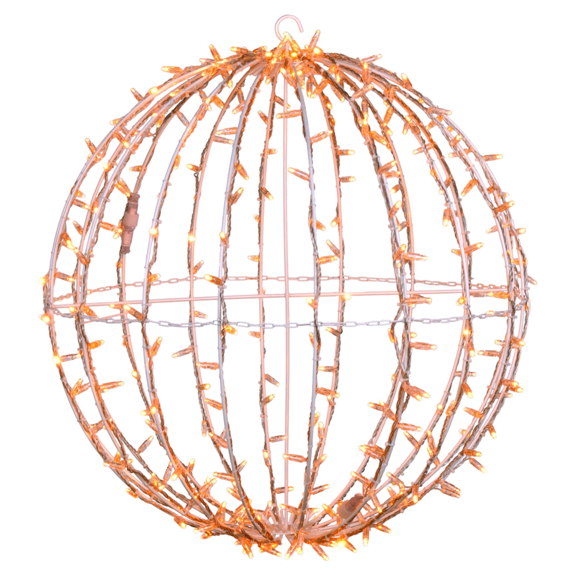 324Lt x 30” Yellow Jumbo Led Sphere