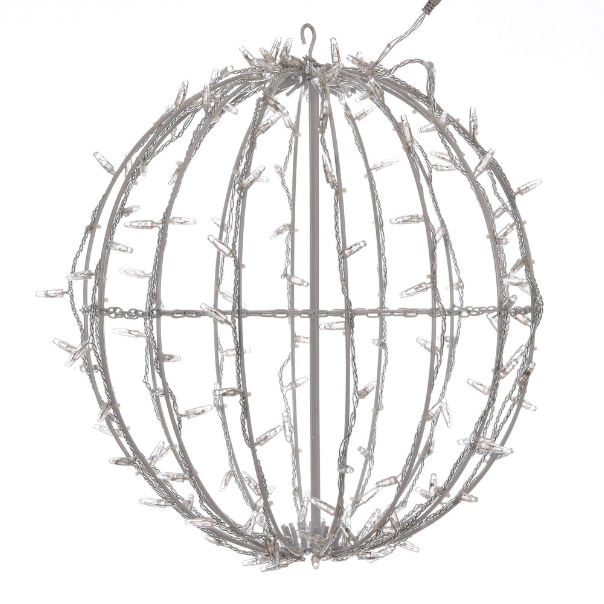 324Lt x 30” Pure White Jumbo Led Sphere
