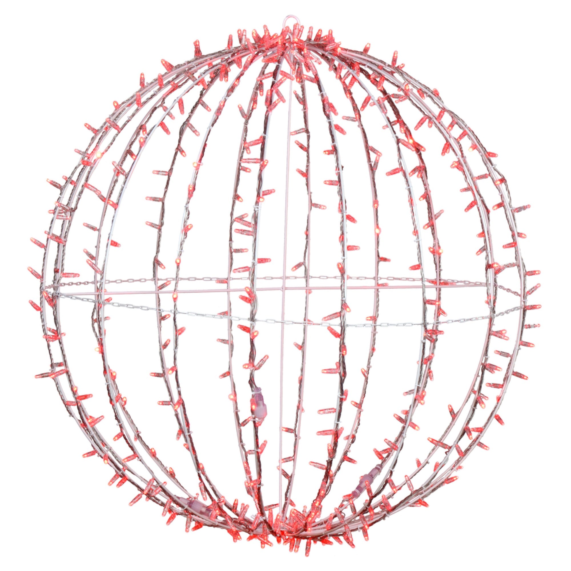 480Lt x 40” Red Jumbo Led Sphere