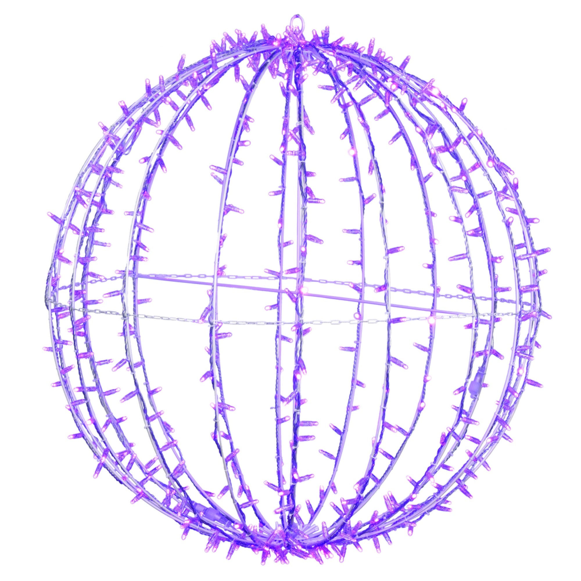 480Lt x 40” Purple Twinkle Led Sphere